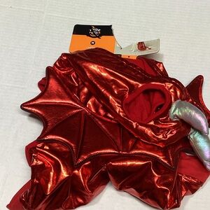 Red Devil pet halloween costume size medium